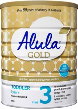 Alula-Gold-Toddler-1-year-Milk-Drink-900g on sale