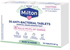 Milton-30-Pack-Antibacterial-Tablets on sale