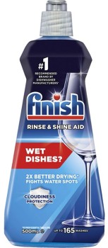 Finish-Rinse-and-Shine-Aid-500ml on sale
