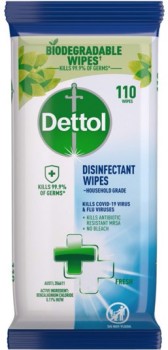 Dettol-110-Pack-Disinfectant-Wipes-Crisp-Apple on sale