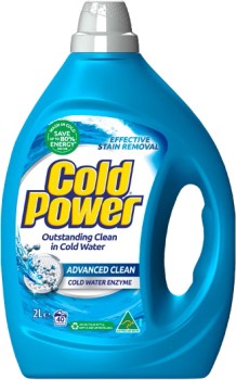 Cold-Power-Laundry-Detergent-2-Litre-Enzyme on sale