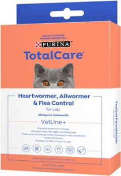 Purina-Total-Care-Heartwormer-Allwormer-Flea-Control-for-Cats-26-75kg-075ml-Pipette on sale