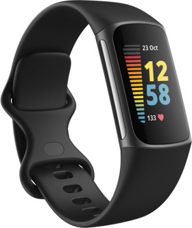Fitbit-Charge-5-Fitness-Tracker-BlackGraphite-Stainless-Steel on sale