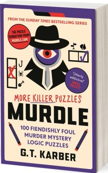 Murdle-More-Killer-Puzzles on sale