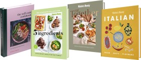 Selected-Cookbooks on sale