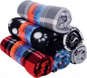 Fleece-Blanket-Assorted-Designs on sale