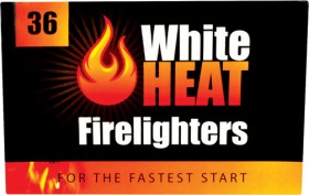 White-Heat-Fire-Lighters-36-Pack on sale