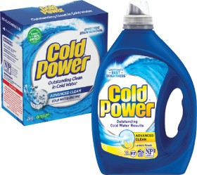 Cold-Power-Laundry-Liquid-2-Litre-or-Powder-2kg-Selected-Varieties on sale