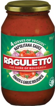 NEW-Raguletto-Tomato-Pasta-Sauce-500g-Selected-Varieties on sale