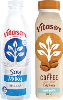 Vitasoy-Soy-Milky-1-Litre-Flavoured-Milk-330mL-or-Oat-Yoghurt-140g-Selected-Varieties on sale