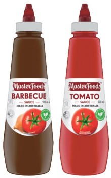MasterFoods-Tomato-or-Barbecue-Squeezy-Sauce-920mL on sale