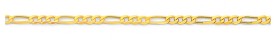 9ct-Gold-50cm-Solid-Figaro-31-Chain on sale