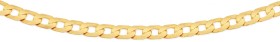 9ct-Gold-60cm-Solid-Curb-Chain on sale