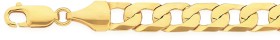9ct-Gold-20cm-Solid-Curb-Bracelet on sale