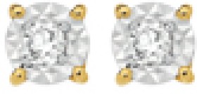9ct-Gold-Diamond-Claw-Stud-Earrings on sale