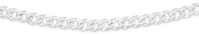 Sterling-Silver-Fancy-Dia-Cut-Curb-Bracelet on sale