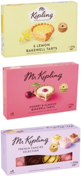Mr-Kipling-Fancies-Bakewells-205g-250g on sale