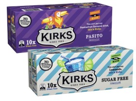 Kirks-Soft-Drink-10x375mL on sale