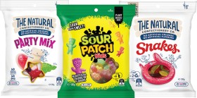The-Natural-Confectionery-Co-or-Sour-Patch-Kids-Bag-180230g-Selected-Varieties on sale