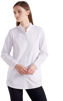 Marco-Polo-Long-Sleeve-Contrast-Stripe-Shirt on sale