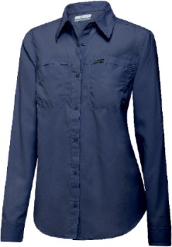 Columbia-Womens-Silver-Ridge-30-Shirt-Blue on sale