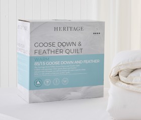 Heritage-8515-Goose-Down-Feather-Quilt on sale