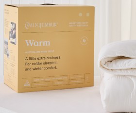 MiniJumbuk-Warm-Wool-Quilt on sale