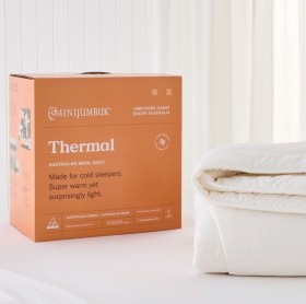 MiniJumbuk-Thermal-Wool-Quilt on sale