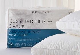 Heritage-Gussetted-Pillow-2-Pack on sale