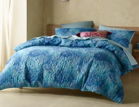 Art-Series-x-Mrs-Ngala-Bush-Plum-Dreaming-3-Quilted-Cotton-Quilt-Cover-Set on sale
