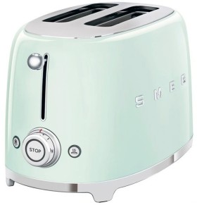 Smeg-50s-Style-2-Slice-Toaster-in-Green on sale