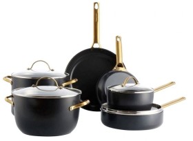GreenPan-6pc-Padova-Cookware-Set-in-Black on sale
