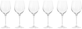 Krosno-Harmony-Wine-Glass-370ml-Set-of-6 on sale