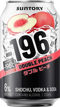 Suntory-196-Double-Peach-Can-330mL on sale