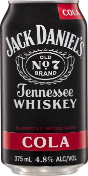 Jack-Daniels-Tennessee-Whiskey-Cola-Cans-375mL on sale