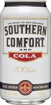 Southern-Comfort-Cola-Cans-375mL on sale