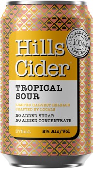 The-Hills-Cider-Company-Tropical-Sour-Cider-Can-375mL on sale