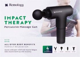 Remology-Impact-Therapy-Percussive-Massage-Gun on sale