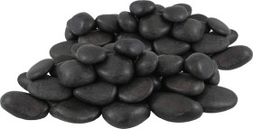 Polished-River-Stones-10kg-Black on sale