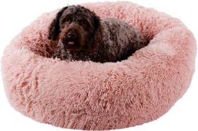 Thick-Plush-Donut-Medium-Dog-Bed on sale