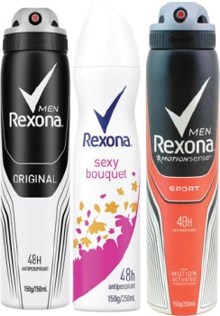 Rexona-Deodorant-145g-150g-Assorted on sale
