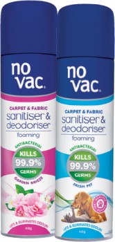 No-Vac-Foam-Carpet-Deodoriser-500ml-5-Assorted on sale