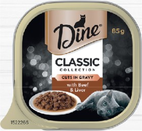 Dine-Wet-Cat-Food-85g-Selected-Varieties on sale