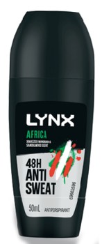 Lynx-Antiperspirant-Roll-On-50mL-Selected-Varieties on sale