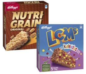 Kelloggs-LCMs-or-Nutri-Grain-Bars-5-Pack-100g-110g on sale