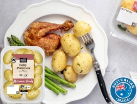 Coles-Kitchen-Baby-Potatoes-with-Herb-Butter-400g on sale