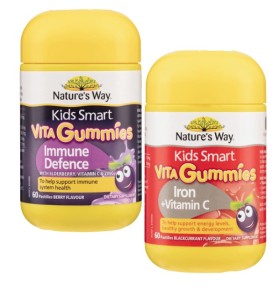 Natures-Way-Kids-Smart-Vita-Gummies-60-Pack on sale