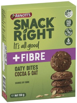 Arnotts-Snack-Right-Multipack-Crispy-Crackers-or-Oaty-Bites-150g on sale