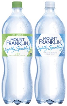 Mt-Franklin-Lightly-Sparkling-125-Litre on sale