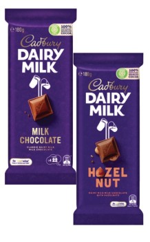 Cadbury-Dairy-Milk-Block-Chocolate-160g-190g on sale